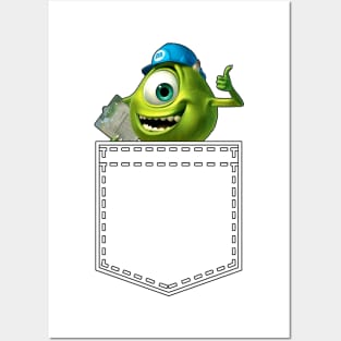 Wazowski in my Pocket Posters and Art